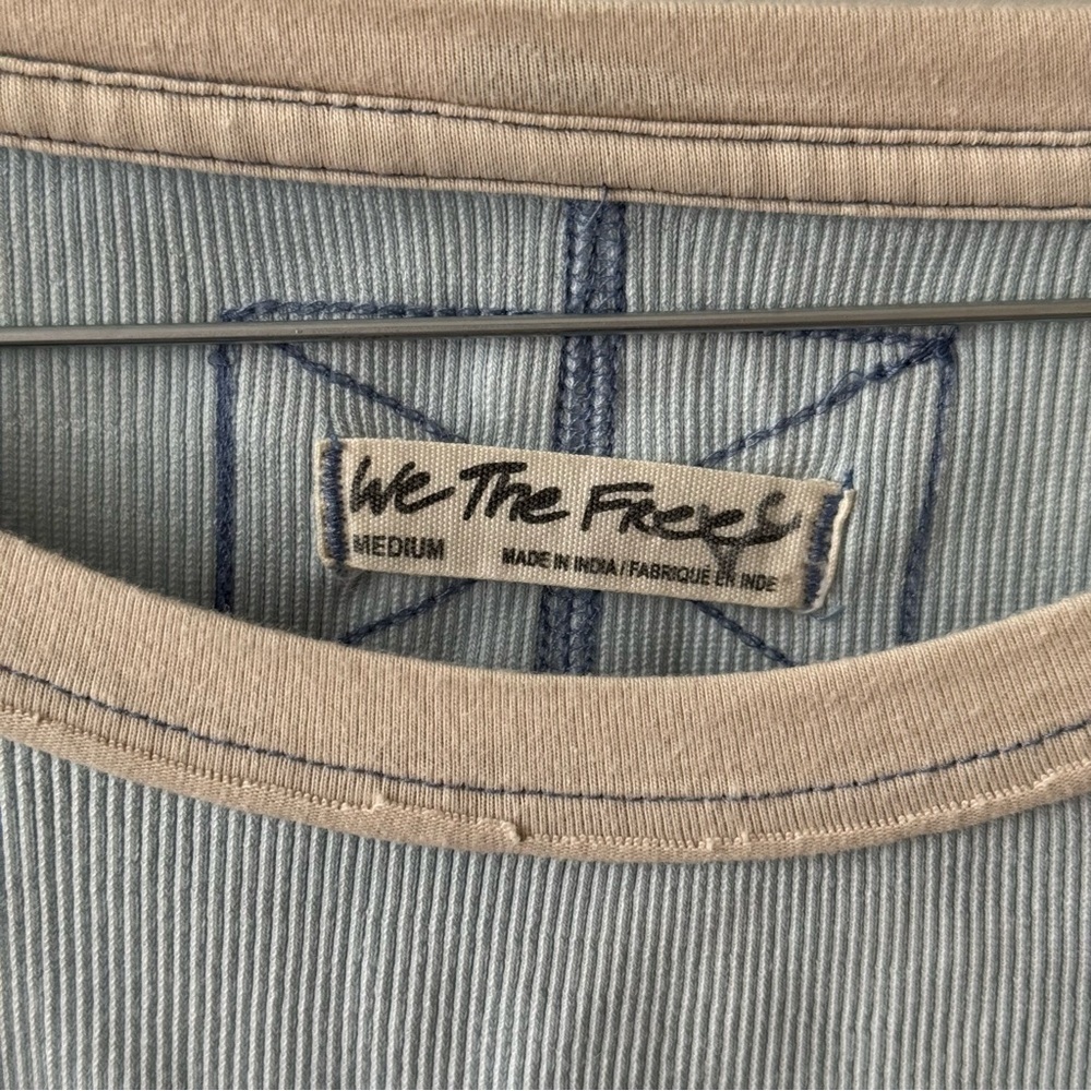 We The Free People Layered Number Snow Peak Tee - Picture 7 of 9